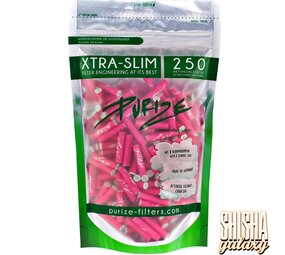 Purize Pink - Xtra Slim Size - Ø 5,9 mm - 250 Stück - Aktivkohlefilter Purize Pink - Xtra Slim Size - Ø 5,9 mm - 250 Stück - Aktivkohlefilter