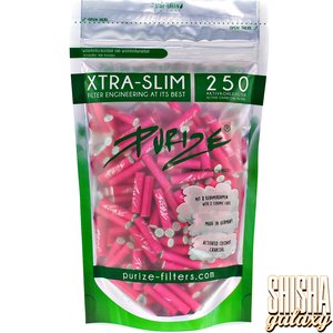 Purize Pink - Xtra Slim Size - Ø 5,9 mm - 250 Stück - Aktivkohlefilter