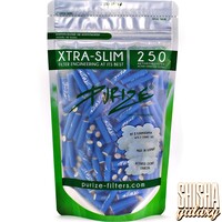 Blau - Xtra Slim Size - Ø 5,9 mm - 250 Stück - Aktivkohlefilter