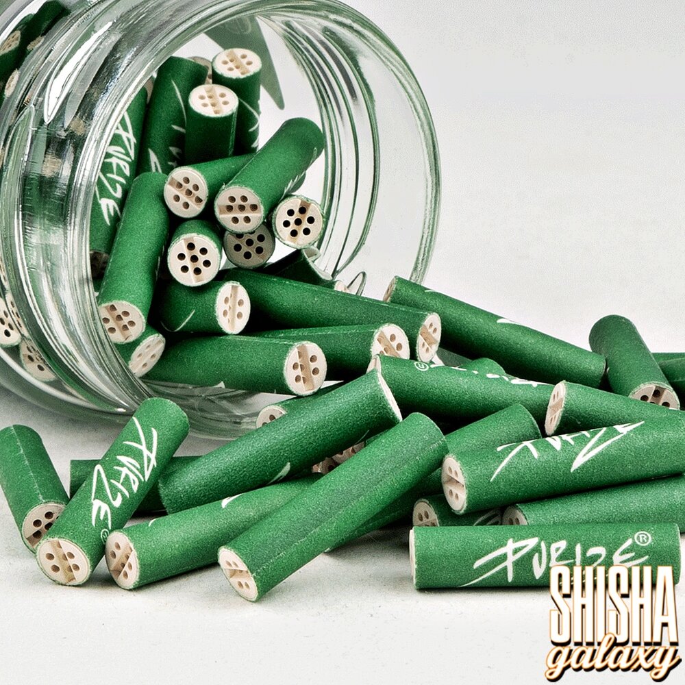 Purize Purize - Weiß - Xtra Slim Size - Ø 5,9 mm - 100 Stück - Aktivkohlefilter Purize Purize - Weiß - Xtra Slim Size - Ø 5,9 mm - 100 Stück - Aktivkohlefilter