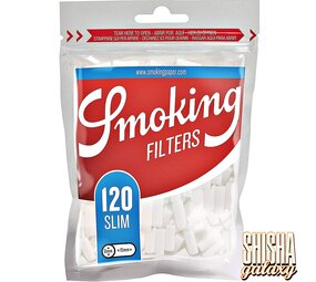 Smoking Classic - Slim - Filters - Ø 6 mm - 120 Stück - Eindrehfilter Smoking Classic - Slim - Filters - Ø 6 mm - 120 Stück - Eindrehfilter