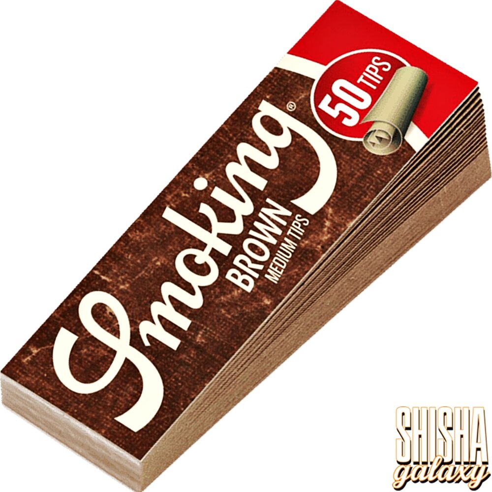 Smoking Smoking - Brown - Medium - Filter Tips - 50 Tips Smoking Smoking - Brown - Medium - Filter Tips - 50 Tips