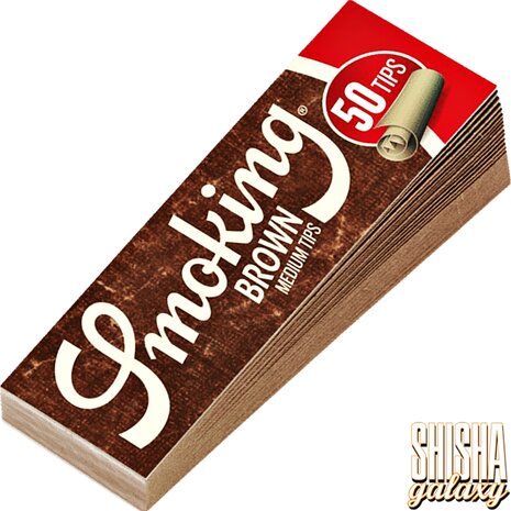 Smoking Smoking - Brown - Medium - Filter Tips - 50 Tips Smoking Smoking - Brown - Medium - Filter Tips - 50 Tips
