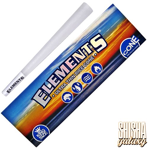 Elements Elements - King Size - Ultra Thin - 109 mm - Cones - 40 Stück