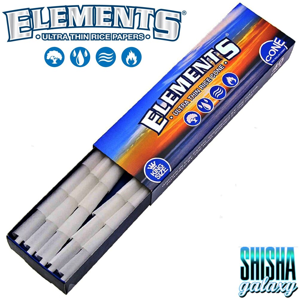 Elements Elements - King Size - Ultra Thin - 109 mm - Cones - 40 Stück Elements Elements - King Size - Ultra Thin - 109 mm - Cones - 40 Stück