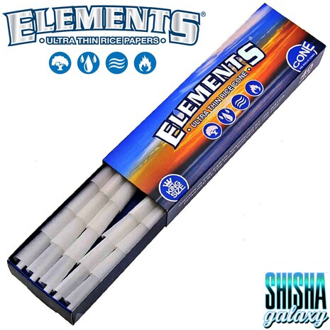 Elements Elements - King Size - Ultra Thin - 109 mm - Cones - 40 Stück Elements Elements - King Size - Ultra Thin - 109 mm - Cones - 40 Stück
