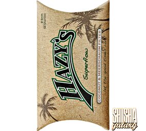 Hazy´s Superflow - Kokosnuss & Meerschaum Filter - Ø 8 mm - 50 Stück - Aktivkohlefilter Hazy´s Superflow - Kokosnuss & Meerschaum Filter - Ø 8 mm - 50 Stück - Aktivkohlefilter