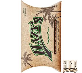 Hazy´s Superflow - Kokosnuss Filter - Ø 8 mm - 50 Stück - Aktivkohlefilter