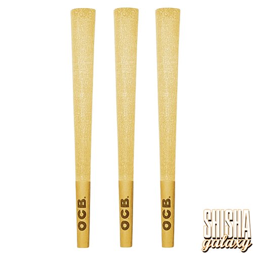 OCB OCB - Virgin - Unbleached - Slim - King Size - 109 mm - Cones - 3 Stück