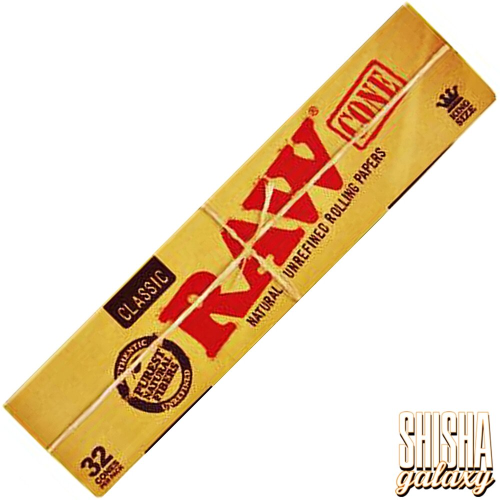 Raw Raw - Classic - King Size - 109 mm - Cones - 32 Stück Raw Raw - Classic - King Size - 109 mm - Cones - 32 Stück