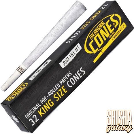 Cones The Original Cone´s - Original Basic - King Size - 109 mm - Cones - 32 Stück Cones The Original Cone´s - Original Basic - King Size - 109 mm - Cones - 32 Stück