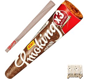 Smoking Brown - King Size - 109 mm - Cones - 3 Stück Smoking Brown - King Size - 109 mm - Cones - 3 Stück