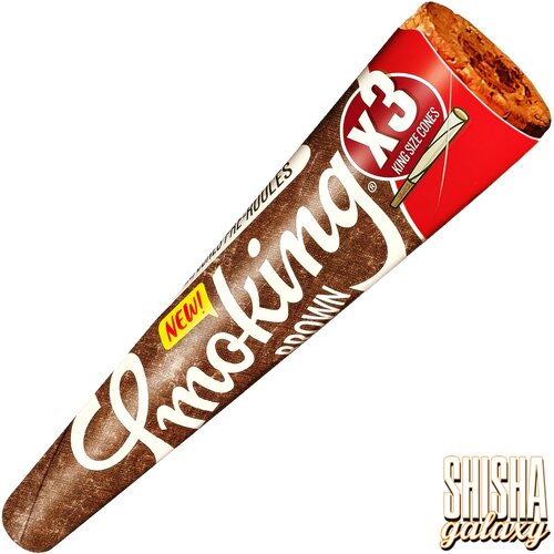 Smoking Smoking - Brown - King Size - 109 mm - Cones - 3 Stück