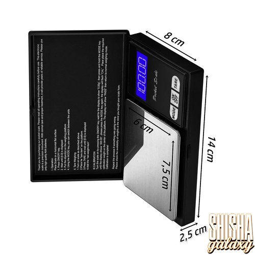 High Champ High Champ - Scale Professional Mini - 0,01g bis 200g - Digitalwaage inkl. Batterien