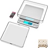 Bullet Bullet - Superior Table Scale - 0,1g bis 2000g - Digitalwaage inkl. Batterien & 2 Behälter Bullet Bullet - Superior Table Scale - 0,1g bis 2000g - Digitalwaage inkl. Batterien & 2 Behälter