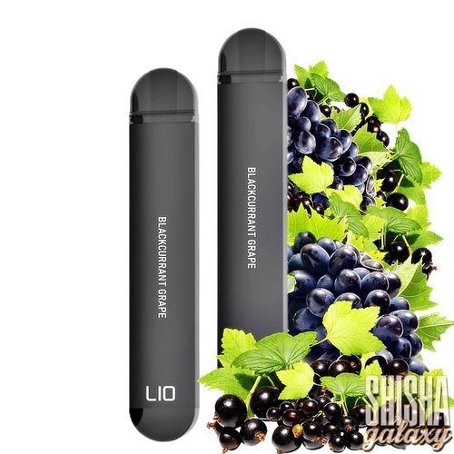 Lio Nano X Lio Nano X - Blackcurrant Grape - 10er Packung / Display (Sparset) - Einweg E-Shisha - 600 Züge / Nikotin 20 mg