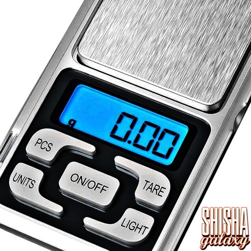 MH-Series MH Series - Pocket Scale Black - 0,1g bis 500g - Digitalwaage inkl. Batterien