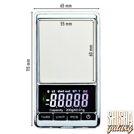 Bullet Bullet - Digi Scale Retro Black - 0,01g bis 200g - Digitalwaage inkl. Batterien Bullet Bullet - Digi Scale Retro Black - 0,01g bis 200g - Digitalwaage inkl. Batterien
