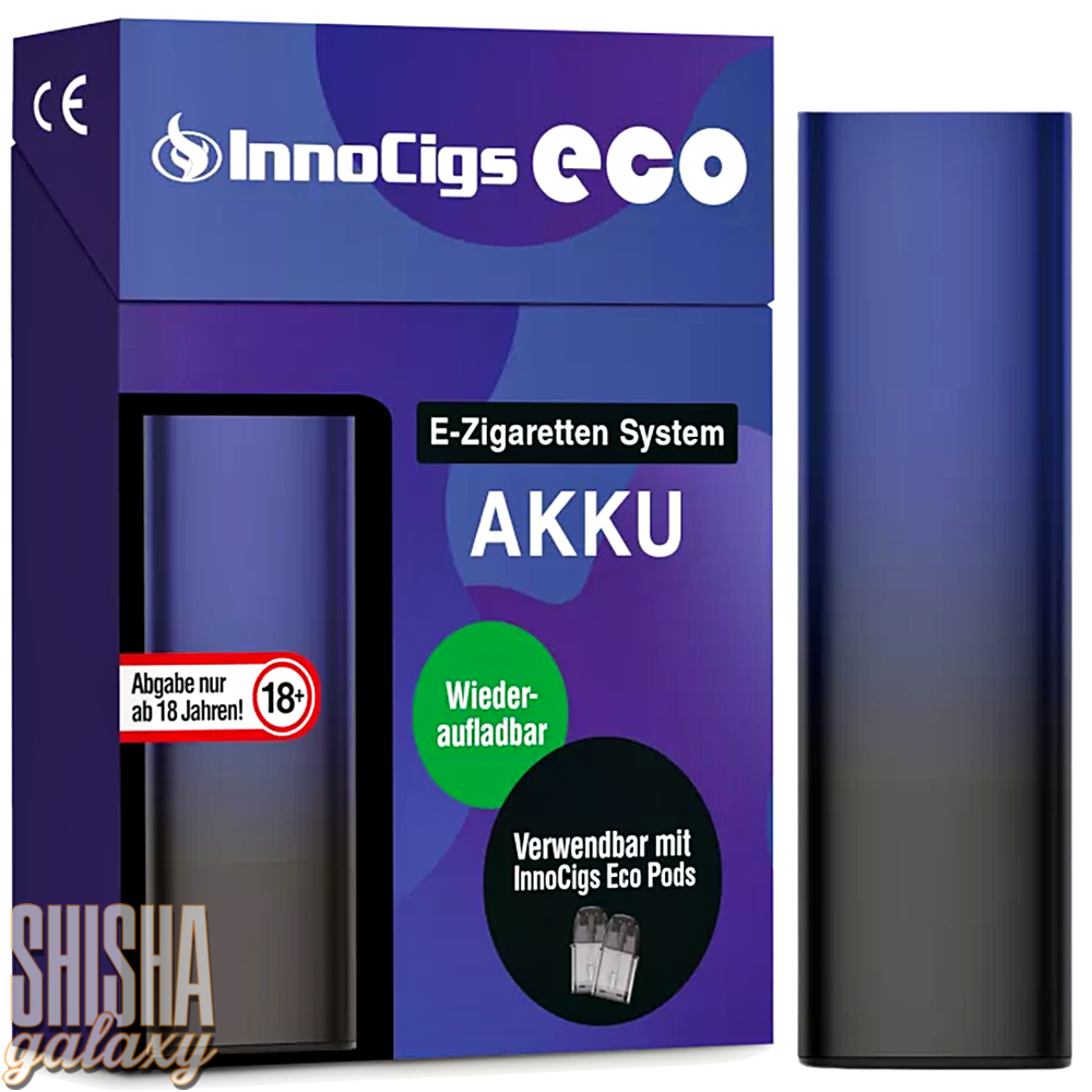InnoCigs InnoCigs ECO - Pod Kit - Akku 900 mAh - Blue Black - E-Zigarette