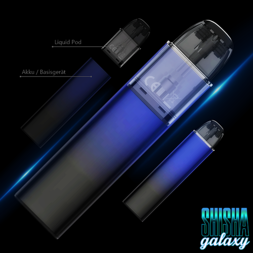 InnoCigs InnoCigs - ECO - Pod Kit - Akku 900 mAh - Blue Black (Wiederaufladbare Mehrweg E-Zigarette)