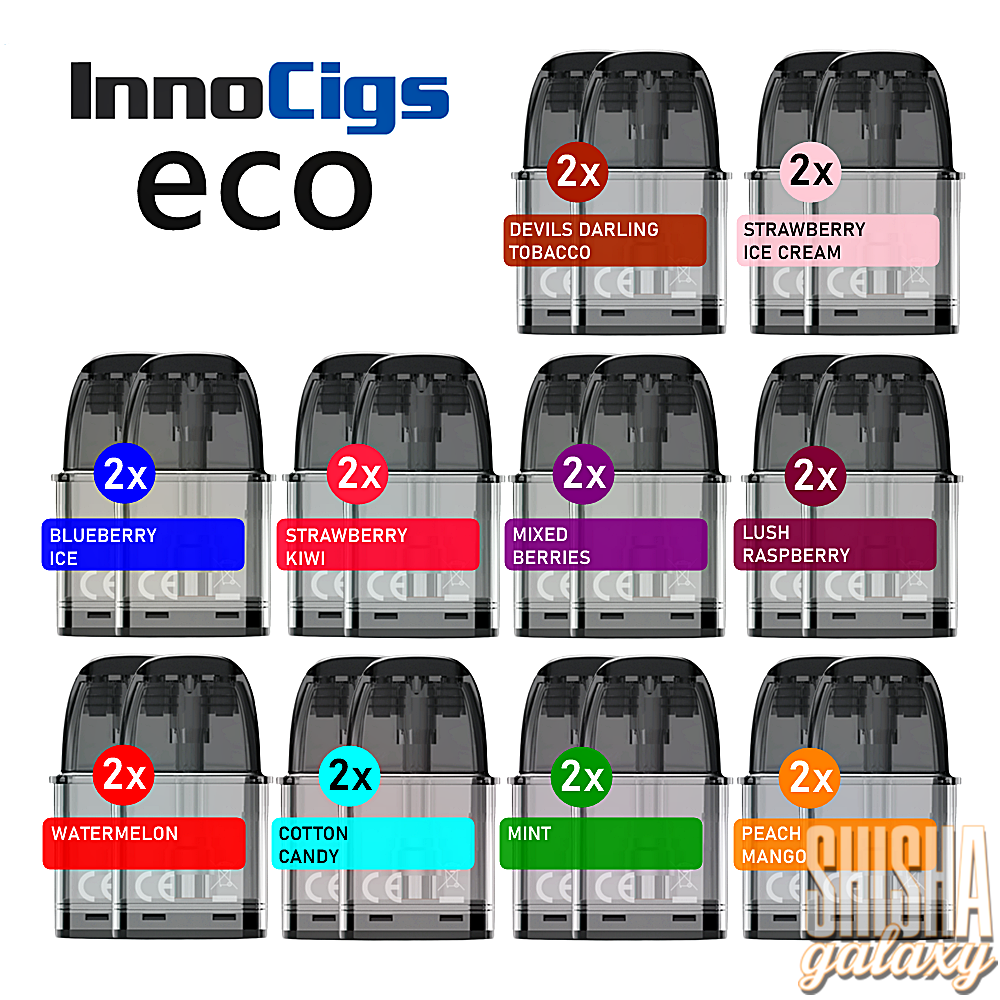 InnoCigs InnoCigs ECO - Mixed Berries - Liquid Pod - Nikotin 17 mg - 2er Pack (4ml) InnoCigs InnoCigs ECO - Mixed Berries - Liquid Pod - Nikotin 17 mg - 2er Pack (4ml)