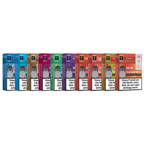 InnoCigs InnoCigs - ECO - Liquid Pod Probierset - 10 Sorten / 20 Liquid Pods - Nikotin 17 mg