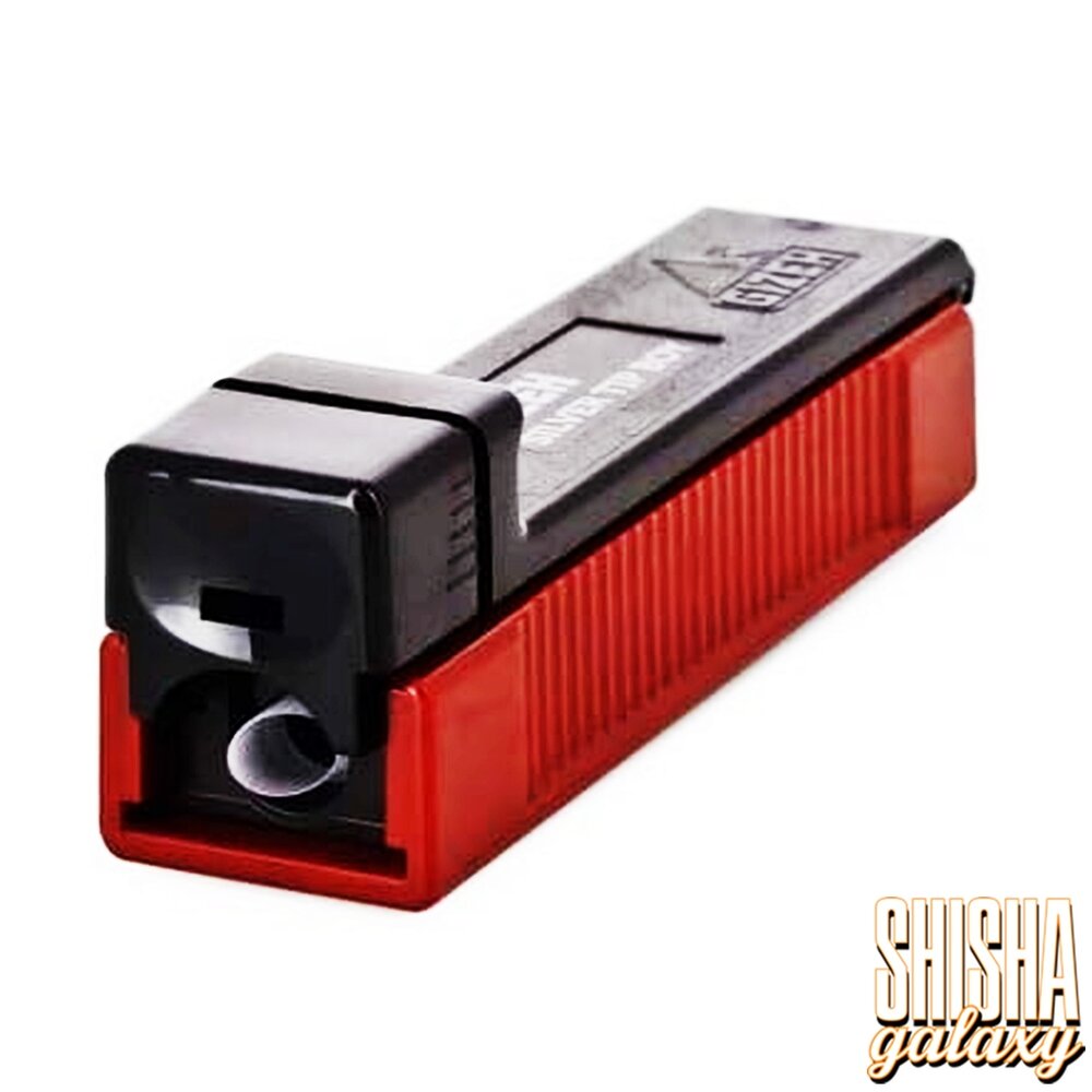 Gizeh Gizeh - Silver Tip Boy - Red Black - Filterhülsen Stopfer / Stopfgerät / Stopfmaschine mit Stopfhilfe, Anti-Rutsch-Pads & Ersatzspitze Gizeh Gizeh - Silver Tip Boy - Red Black - Filterhülsen Stopfer / Stopfgerät / Stopfmaschine mit Stopfhilfe, Anti-Rutsch-Pads & Ersatzspitze