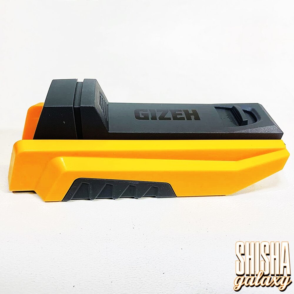 Gizeh Gizeh - Vario - Gelb - UNIVERSAL - Filterhülsen Stopfer / Stopfgerät / Stopfmaschine mit Antirutsch-Boden & Stopfhilfe Gizeh Gizeh - Vario - Gelb - UNIVERSAL - Filterhülsen Stopfer / Stopfgerät / Stopfmaschine mit Antirutsch-Boden & Stopfhilfe