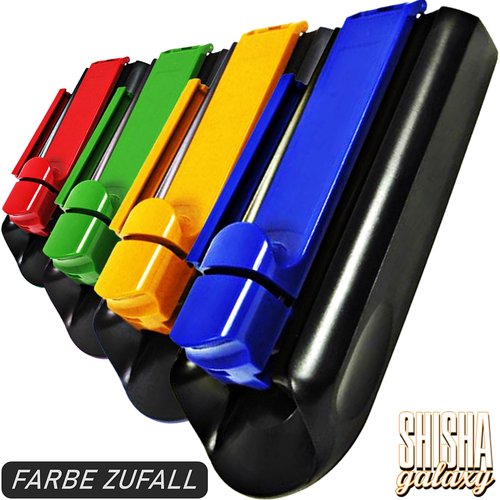 Angel Angel - Tube - 4er Pack - Zufallsfarbe - Filterhülsen Stopfer / Stopfgerät / Stopfmaschine mit Stopfhilfe & Ersatzspitze