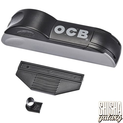 OCB OCB - Classic Schwarz - 4er Pack - Filterhülsen Stopfer / Stopfgerät / Stopfmaschine mit Stopfhilfe & Ersatzspitze