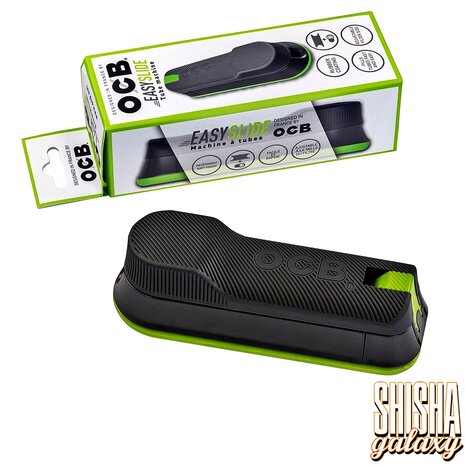 OCB OCB - Easy Slide - Black Green - Filterhülsen Stopfer / Stopfgerät / Stopfmaschine mit Stopfhilfe OCB OCB - Easy Slide - Black Green - Filterhülsen Stopfer / Stopfgerät / Stopfmaschine mit Stopfhilfe
