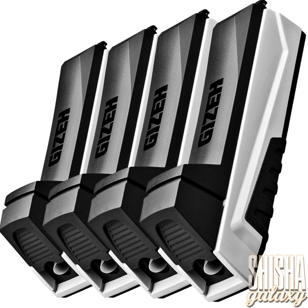 Gizeh Gizeh - Special Duo Tip - Black - 4er Pack - Filterhülsen Stopfer / Stopfgerät / Stopfmaschine mit Stopfhilfe & Ersatzspitze Gizeh Gizeh - Special Duo Tip - Black - 4er Pack - Filterhülsen Stopfer / Stopfgerät / Stopfmaschine mit Stopfhilfe & Ersatzspitze