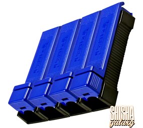 Angel Classic - Blue - 4er Pack - Stopfer / Stopfgerät / Stopfmaschine Angel Classic - Blue - 4er Pack - Stopfer / Stopfgerät / Stopfmaschine