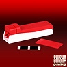 Gizeh Gizeh - Compact Size - Red - 4er Pack - Filterhülsen-Stopfer / Stopfgerät / Stopfmaschine mit Stopfhilfe (nur für "Gizeh Compact Size" Filterhülsen)