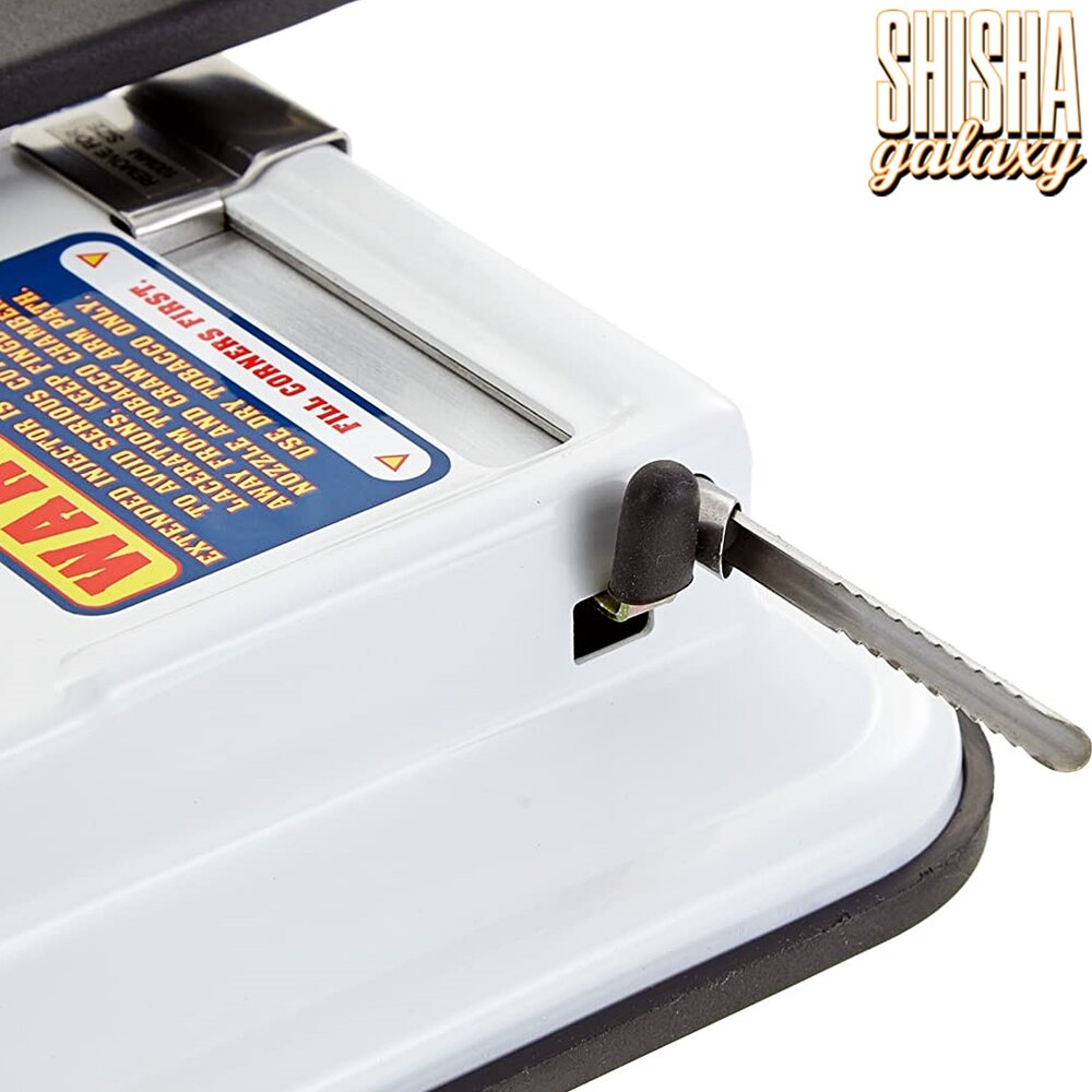 OCB OCB - Top-O-Matic - Weiß - Filterhülsen Stopfer / Stopfgerät / Stopfmaschine mit Antirutsch-Boden