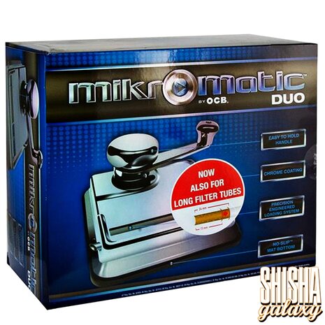 OCB OCB - Micromatic Duo - Silber - Filterhülsen Stopfer / Stopfgerät / Stopfmaschine mit Antirutsch-Boden OCB OCB - Micromatic Duo - Silber - Filterhülsen Stopfer / Stopfgerät / Stopfmaschine mit Antirutsch-Boden