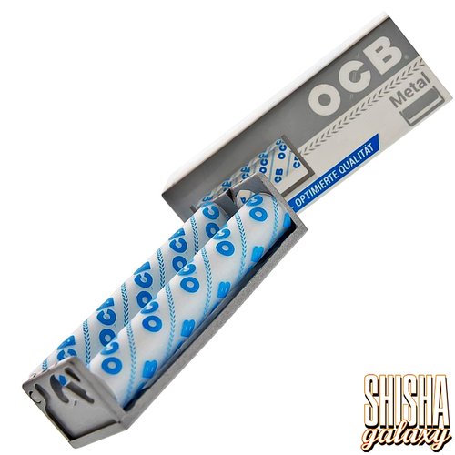 OCB OCB - Metall - Blau - Ø  8 mm - Zigaretten-Roller, Wickler, Drehmaschine