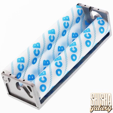 OCB OCB - Metall - Blau - Ø 8 mm - Zigaretten-Roller, Wickler, Drehmaschine OCB OCB - Metall - Blau - Ø 8 mm - Zigaretten-Roller, Wickler, Drehmaschine