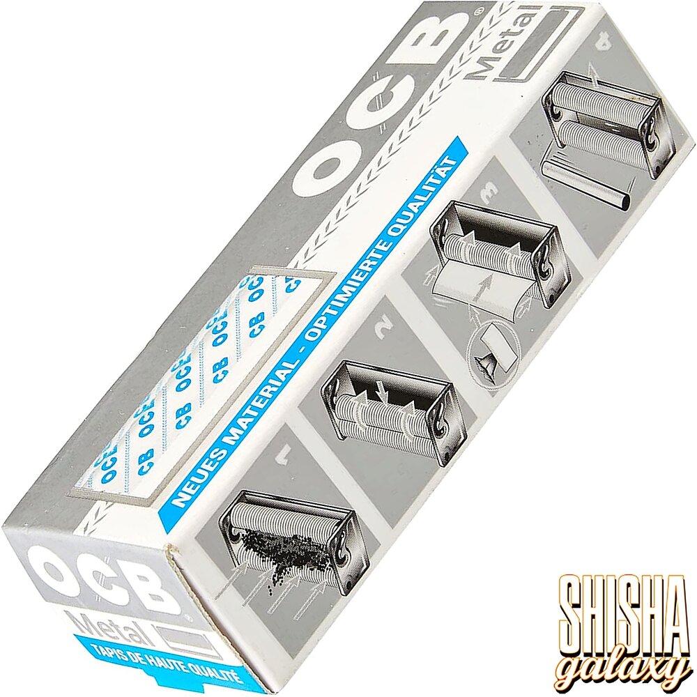 OCB OCB - Metall - Blau - Ø 8 mm - Zigaretten-Roller, Wickler, Drehmaschine OCB OCB - Metall - Blau - Ø 8 mm - Zigaretten-Roller, Wickler, Drehmaschine