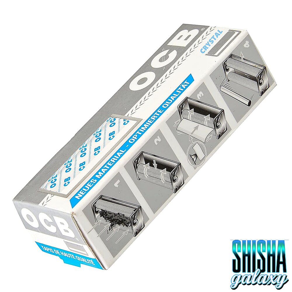 OCB OCB - Crystal - Blau - Ø 8 mm - Zigaretten-Roller, Wickler, Drehmaschine OCB OCB - Crystal - Blau - Ø 8 mm - Zigaretten-Roller, Wickler, Drehmaschine