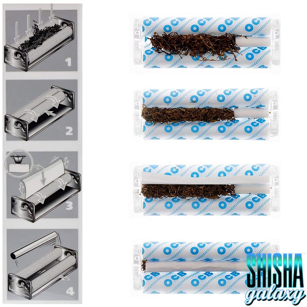 OCB OCB - Crystal - Blau - Ø 8 mm - Zigaretten-Roller, Wickler, Drehmaschine OCB OCB - Crystal - Blau - Ø 8 mm - Zigaretten-Roller, Wickler, Drehmaschine