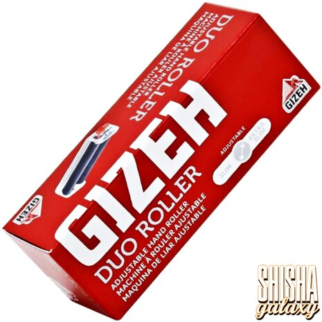 Gizeh Gizeh - Duo Roller inkl. 50 Blättchen - Ø 5,3 - Ø 6 mm - Zigaretten-Roller, Wickler, Drehmaschine Gizeh Gizeh - Duo Roller inkl. 50 Blättchen - Ø 5,3 - Ø 6 mm - Zigaretten-Roller, Wickler, Drehmaschine