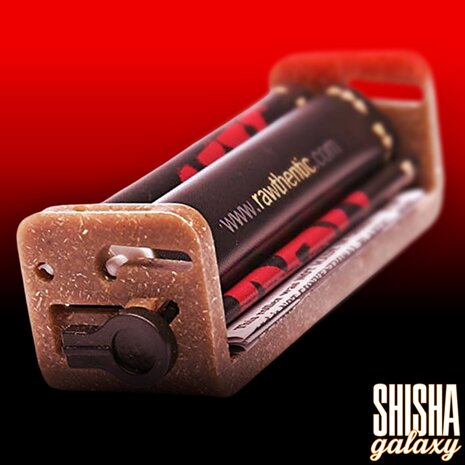 Raw Raw - Hemp Plastic Black - King Size - 110 mm - Roller, Wickler, Drehmaschine aus Hanffasern Raw Raw - Hemp Plastic Black - King Size - 110 mm - Roller, Wickler, Drehmaschine aus Hanffasern