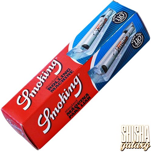 Smoking Smoking - Red & White - King Size - 110 mm - 4er Pack - Roller, Wickler, Drehmaschine