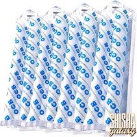 Crystal - Blau - King Size - 110 mm - 4er Pack - Konischer-Roller, Wickler, Drehmaschine