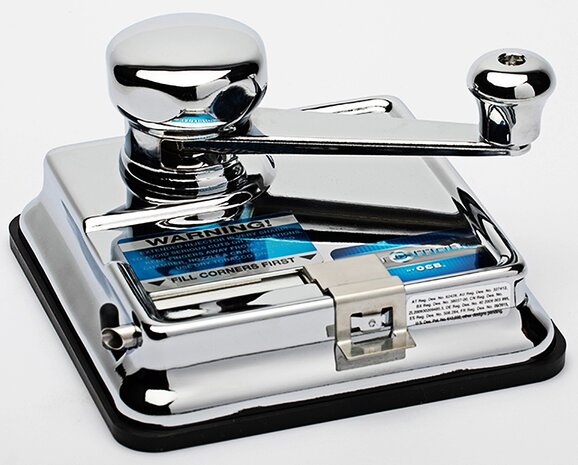 OCB OCB - Micromatic Duo - Silber - Filterhülsen Stopfer / Stopfgerät / Stopfmaschine mit Antirutsch-Boden OCB OCB - Micromatic Duo - Silber - Filterhülsen Stopfer / Stopfgerät / Stopfmaschine mit Antirutsch-Boden