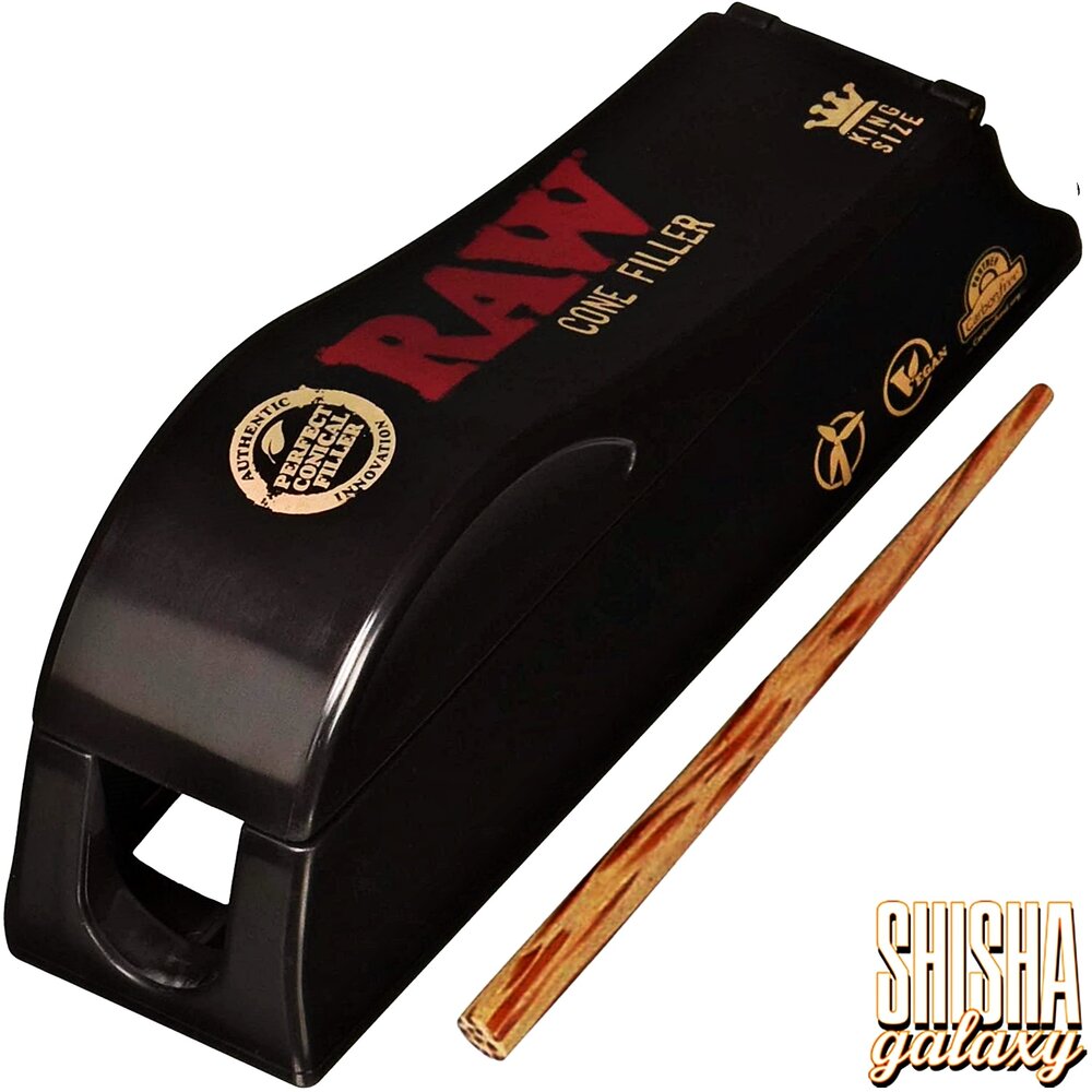 Raw Raw - Cone Filler - King Size + Stäbchen & Stampfer - Cone-Stopfer / Stopfgerät / Stopfmaschine