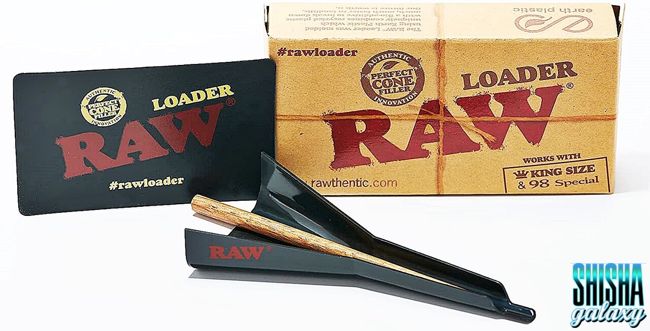Raw Raw - Cone Loader/Filler + Stäbchen & Grinderkarte - Cone-Stopfer / Stopfgerät / Stopfmaschine Raw Raw - Cone Loader/Filler + Stäbchen & Grinderkarte - Cone-Stopfer / Stopfgerät / Stopfmaschine