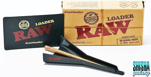 Raw Raw - Cone Loader/Filler + Stäbchen & Grinderkarte - Cone-Stopfer / Stopfgerät / Stopfmaschine Raw Raw - Cone Loader/Filler + Stäbchen & Grinderkarte - Cone-Stopfer / Stopfgerät / Stopfmaschine