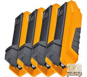 Gizeh Vario - Gelb - UNIVERSAL - 4er Pack - Stopfer / Stopfgerät / Stopfmaschine Gizeh Vario - Gelb - UNIVERSAL - 4er Pack - Stopfer / Stopfgerät / Stopfmaschine